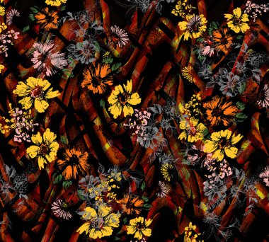 Tekstil kumaş desenleri, yeni sezon moda kumaşı baskıları, renkli modern tasarımlar, soyut desenler, kombinasyon deri, tekstil çizimleri, renkli soyut desenler, dijital baskı desenleri.