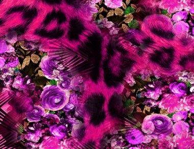 Tekstil kumaş desenleri, yeni sezon moda kumaş izleri, renkli modern tasarımlar, soyut desenler, karışık deri, tekstil çizimleri, renkli soyut desenler, dijital baskı desenleri.