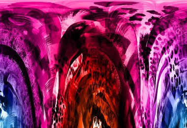 Tekstil kumaş desenleri, yeni sezon moda kumaş izleri, renkli modern tasarımlar, soyut desenler, karışık deri, tekstil çizimleri, renkli soyut desenler, dijital baskı desenleri.