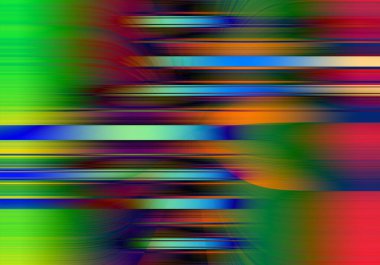 Tekstil illüstrasyonu. Yazdırma deseni. Duvar baskıları için soyut dijital illüstrasyon sanatı. Etnik çizgili çizgi deseni. Renkli moda deseni.