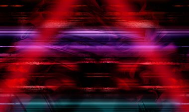 Soyut ışık dalgaları. Soyut arkaplan. Işığın dinamik ışınları. Hareketli duvar kağıtları. Grafik çizimleri. Renkli çağdaş sanat eserleri..