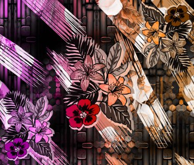 Yazdırma, Tekstil Kumaşı Yazdırma Şablonu, Yastık Tasarımı, Giysi Tasarımı, Leopar, Kamuflaj, Zebra, Barok ve Kombinasyon Desenleri.