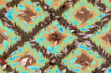 Çok renkli soyut arkaplan. Dijital efektler. Geometrik doku. Renkli desen. Poster, broşür, el ilanı ve kart için yaratıcı grafik tasarımı. Benzersiz şehir kamuflajı.