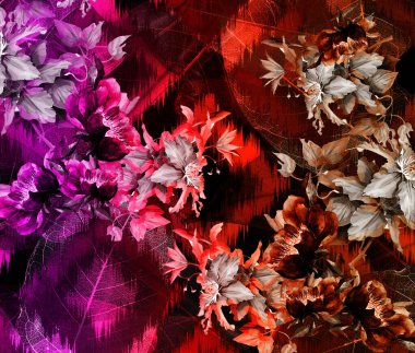 Çok renkli soyut arkaplan. Dijital efektler. Geometrik doku. Renkli desen. Poster, broşür, el ilanı ve kart için yaratıcı grafik tasarımı. Benzersiz şehir kamuflajı.