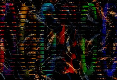 Renkli leopar deseni. Modern moda baskıları. Tekstil çizimi. Tekstil kumaş deseni.