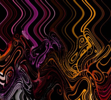 Renkli leopar baskısı. Soyut El Çizimi Sıvı Kravat Mermer Desen Geometrik Dalgalı Arka plan. Tekstil mayo deseni. Psikedelik soyut desen. Renkli fütüristik desen.