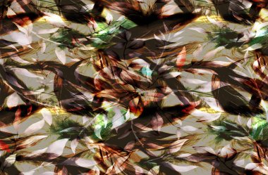 Tekstil ve tasarım için renkli soyut desen