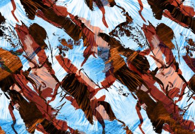 Renkli moda desenleri. Tekstil deseni. Tekstil deseni. Fraktal renkli desen. Yazdırma deseni..