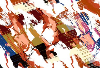 Renkli moda desenleri. Tekstil deseni. Tekstil deseni. Fraktal renkli desen. Yazdırma deseni..