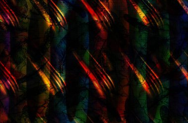 Renkli moda desenleri. Tekstil deseni. Tekstil deseni. Fraktal renkli desen. Yazdırma deseni..