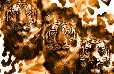 Dijital efektler. Kumaş deseni. Canlı soyut arkaplan. Renkli desen. Geometrik desen. Şölen dekorasyonu. Kumaş izleri, desenler, tekstil izleri, kıyafet desenleri, renkli çizgiler.