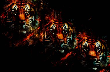 Dijital efektler. Kumaş deseni. Canlı soyut arkaplan. Renkli desen. Geometrik desen. Şölen dekorasyonu. Kumaş izleri, desenler, tekstil izleri, kıyafet desenleri, renkli çizgiler.