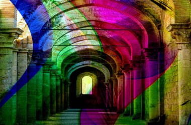 Dijital efektler. Kumaş deseni. Canlı soyut arkaplan. Renkli desen. Geometrik desen. Şölen dekorasyonu. Kumaş izleri, desenler, tekstil izleri, kıyafet desenleri, renkli çizgiler.