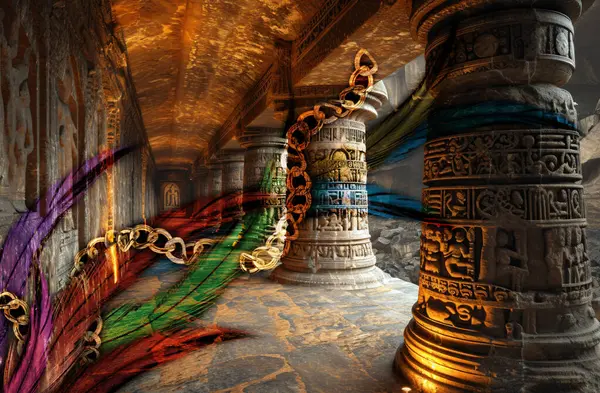 Dijital efektler. Kumaş deseni. Canlı soyut arkaplan. Renkli desen. Geometrik desen. Şölen dekorasyonu. Kumaş izleri, desenler, tekstil izleri, kıyafet desenleri, renkli çizgiler.