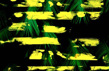 Dijital efektler. Kumaş deseni. Canlı soyut arkaplan. Renkli desen. Geometrik desen. Şölen dekorasyonu. Kumaş izleri, desenler, tekstil izleri, kıyafet desenleri, renkli çizgiler.