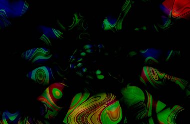 Dijital efektler. Kumaş deseni. Canlı soyut arkaplan. Renkli desen. Geometrik desen. Şölen dekorasyonu. Kumaş izleri, desenler, tekstil izleri, kıyafet desenleri, renkli çizgiler.