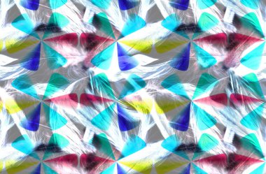 Dijital efektler. Kumaş deseni. Canlı soyut arkaplan. Renkli desen. Geometrik desen. Şölen dekorasyonu. Kumaş izleri, desenler, tekstil izleri, kıyafet desenleri, renkli çizgiler.