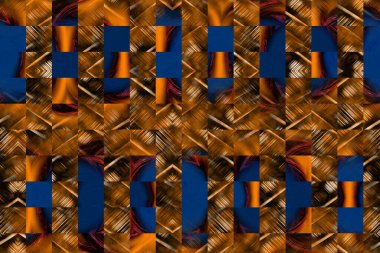 Kumaş baskı deseni. Renkli desen, desen, tekstil izleri, geometrik, renkli çizgiler, tekstil desenleri, baskı deseni, soyut arkaplan, soyut desen, yatay çizgiler.