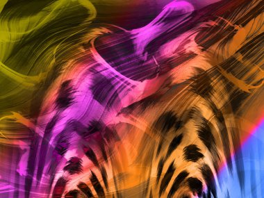 Kumaş baskı deseni. Renkli desen, desen, tekstil izleri, geometrik, renkli çizgiler, tekstil desenleri, baskı deseni, soyut arkaplan, soyut desen, yatay çizgiler.