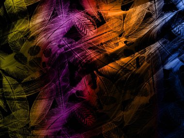 Dijital efektler. Kumaş desenleri. Renkli desenler. Kumaş izleri, desenler, tekstil izleri, kıyafet desenleri, renkli çizgiler, tekstil desenleri, baskı desenleri, moda desenleri, sanat eserleri.