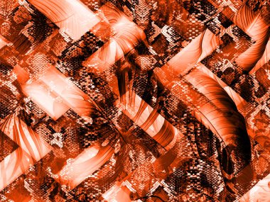 Dijital efektler. Kumaş desenleri. Renkli desenler. Kumaş izleri, desenler, tekstil izleri, kıyafet desenleri, renkli çizgiler, tekstil desenleri, baskı desenleri, moda desenleri, sanat eserleri.