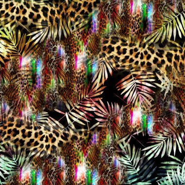 soyut arkaplan kompozisyonu, boya vuruşları ve sıçramalarla