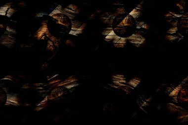 Renkli karelerle soyut arkaplan