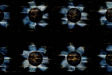 Renkli karelerle soyut arkaplan