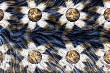 Renkli karelerle soyut arkaplan