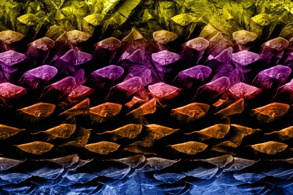 Renkli karelerle soyut arkaplan