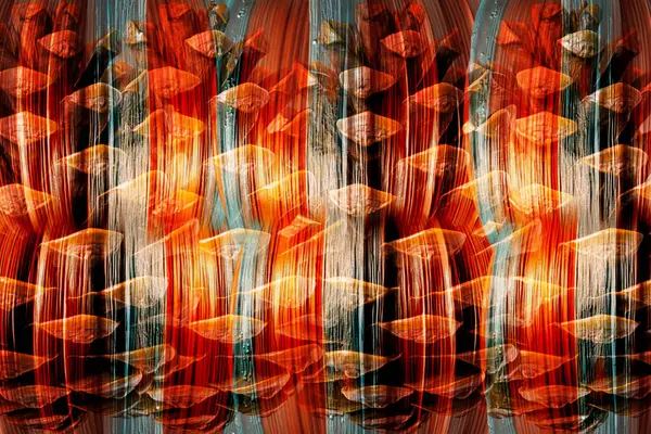 Renkli karelerle soyut arkaplan