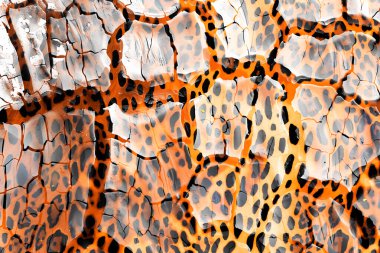 Renkli karelerle soyut arkaplan