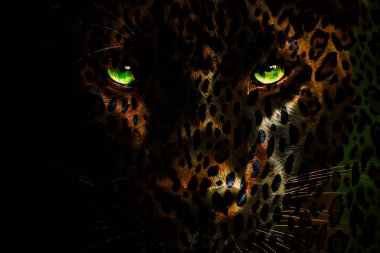 Renkli karelerle soyut arkaplan