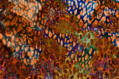 Renkli karelerle soyut arkaplan