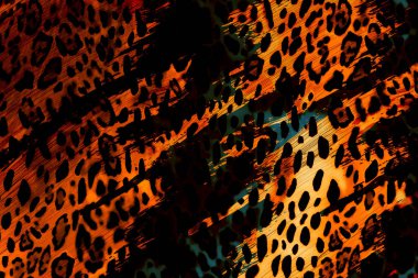 Renkli karelerle soyut arkaplan