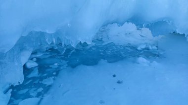 Karlı kış manzarası