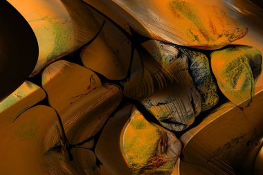 Dumanlı soyut renkli arkaplan