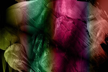 Dumanlı soyut renkli arkaplan