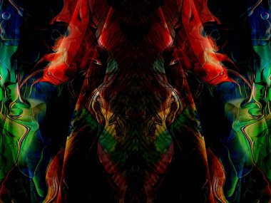 soyut fraktal arkaplan, tekstil baskı deseni, yeni sezon moda desenleri, modern moda tasarımları