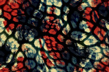 Tekstil baskısı. Soyut özgeçmiş. Giysi rengi deseni. Geometri deseni modern deseni tekrarla. Tekstil deseni. Leopar deseni ve tekstil deseni.