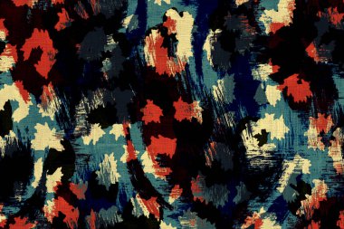 Tekstil baskısı. Soyut özgeçmiş. Giysi rengi deseni. Geometri deseni modern deseni tekrarla. Tekstil deseni. Leopar deseni ve tekstil deseni.