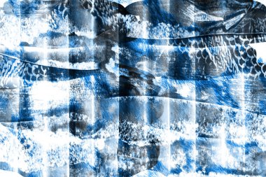 Geometri tekerrür deseni, doku arka planı, renkli desen çalışması ve tekstil deseni. Moda baskısı. Moda ve şık bir arka plan. Renkli dalgalı parlak yüzey dokusu.