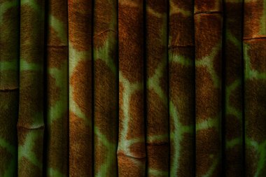 Geometri tekerrür deseni, doku arka planı, renkli desen çalışması ve tekstil deseni. Moda baskısı. Moda ve şık bir arka plan. Renkli dalgalı parlak yüzey dokusu.