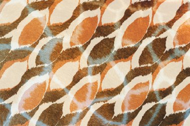 Geometri tekerrür deseni, doku arka planı, renkli desen çalışması ve tekstil deseni. Moda baskısı. Moda ve şık bir arka plan. Renkli dalgalı parlak yüzey dokusu.