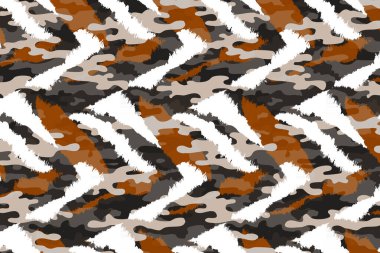 Geometri tekerrür deseni, doku arka planı, renkli desen çalışması ve tekstil deseni. Moda baskısı. Moda ve şık bir arka plan. Renkli dalgalı parlak yüzey dokusu.