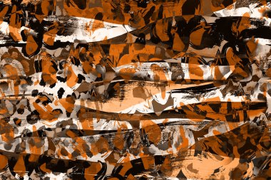 Geometri tekerrür deseni, doku arka planı, renkli desen çalışması ve tekstil deseni. Moda baskısı. Moda ve şık bir arka plan. Renkli dalgalı parlak yüzey dokusu.