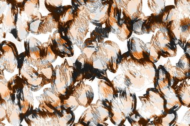 Geometri tekerrür deseni, doku arka planı, renkli desen çalışması ve tekstil deseni. Moda baskısı. Moda ve şık bir arka plan. Renkli dalgalı parlak yüzey dokusu.