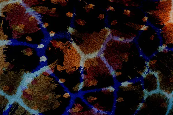 Geometri tekerrür deseni, doku arka planı, renkli desen çalışması ve tekstil deseni. Moda baskısı. Moda ve şık bir arka plan. Renkli dalgalı parlak yüzey dokusu.