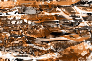 Doku arka planına sahip geometri tekrarları, kusursuz renkli desenler ve tekstil desenleri. Moda baskısı. Moda ve şık bir arka plan. Renkli dalgalı parlak yüzey dokusu.