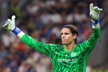 İtalya, Milan, 30 Ağustos 2024: Yann Sommer (FC Inter) FC Inter - Atalanta BC, Serie A Tim 2024-2025 gün 3, San Siro Stadyumu